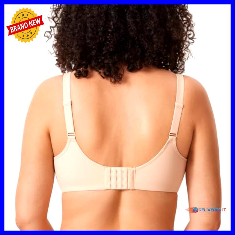 Plus Size Full Coverage Underwire Bra Seamless Un… - image 2